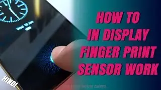 How in display fingerprint sensor works? optic and ultra sonic sensor
