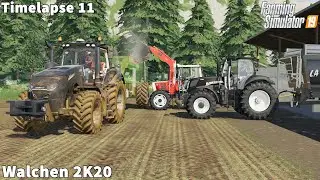 Spreading Manure, Cultivating, Selling Sugar Beet│Walchen 2K20 With Season│FS 19│Timelapse#11