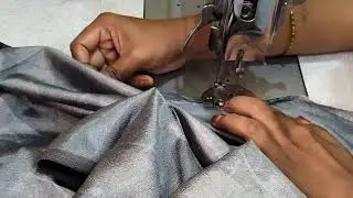 Saree edge folding stitch with tips | சேலை ஓரம் அடித்தல் சிறு நுணுக்கங்களுடன்