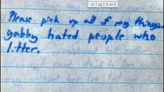 Brian laundries infamous notebook was released! (Pause to read)