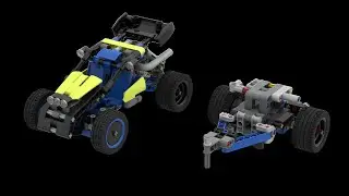 Truck dolly - a Lego Technic 42164 alternate build by Studio Kostq