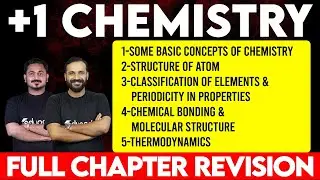 Plus One Chemistry - Public Exam  | Marathon | Session 1- Chapter 1-5 | Eduport Plus One