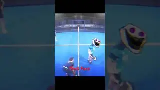 Tennis match troll face shorts trending viral