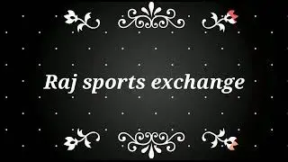 Raj Sports exchange online id provider link in description 🏈🏏🏸🤑💸🤑💰🤗🤗🤗#advance_cricket#raj_thakur
