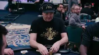 Hellmuth complaining at PSPC 2019