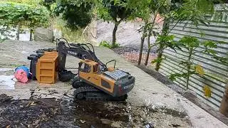 Remote Control JCB excavator 5 channel awesome toys || MVS mini creation