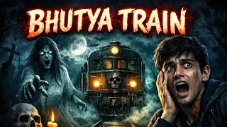Ghost Train Horror Story 😱 | Bhutya Rail Gadi Ka Raaz#BhutyaTrain#GhostTrain#Horror story hindi
