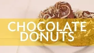 Chocolate Coconut Cake Donuts | Broke But Bougie