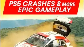 RALLY RACING INSANITY 💥 UNREAL PS5 CRASHES & EPIC DIRT ACTION!