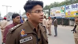 मऊ में नवागत क्षेत्राधिकारी कृष राजपूत ने दुर्घटनाओं को रोकने के लिए सभी वाहनों पर लगाया रिफ्लेक्टर