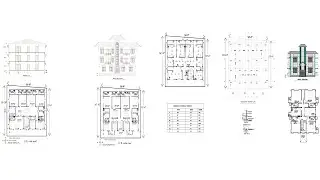 I will do 2D Architectural floor plan, section , elevation, foundation plan,electric plan, area Calc