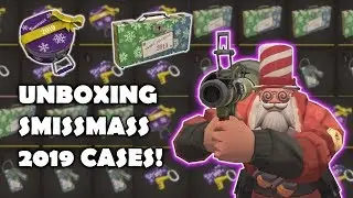TF2: UNBOXING WINTER 2019 COSMETIC/WAR PAINT CASES!!!(some good stuff bois)