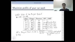 Econ 201-Ch.9: LO2-Value of Marginal Product