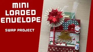 Mini Loaded Envelope - Christmas Themed