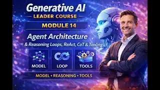 Generative AI Leader (Module 14): Agent Architecture, Reasoning Loops, ReAct, CoT & Tooling