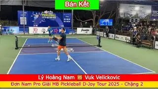 Lý Hoàng Nam 🆚️ Vuk Velickovic | Đơn Nam Pro Giải MB Pickleball D-Joy Tour 2025 - Chặng 2