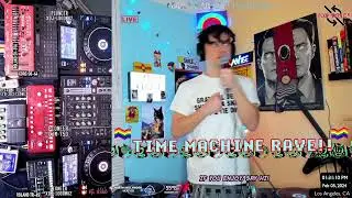 TIME MACHINE RAVE Ep. 361 - Breaky Baryonic Electro-Funk (w/ ACID!) - 90s House & Techno - LIVE