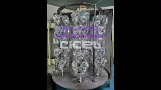 how car lamp reflectors are made #vacuummachine #pvdcoating #vacuummetalizer#carreflector