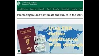 Irish FBR Application - Online Walk through