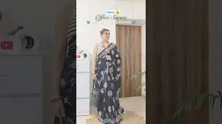 Best for Office Cotton/Linen Sarees #flipkart #flipkarthaul #officewear #officelook #saree #fashion
