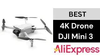 Powerful 4K Drone on AliExpress &ndash; DJI Mini 3 Foldable HDR Camera Drone with RC-N1 or Fly More Combo