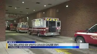 Hospitals could experience overcrowding due to flu-related ER visits