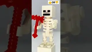 How to build Minecraft Skeleton minifigure