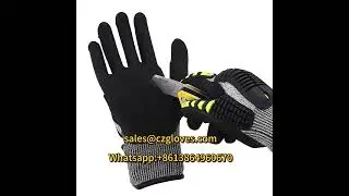 Anti-Impact Tpr Gloves Email: Sales@czgloves.com#factoryproducts #tpr gloves#cut resistance gloves
