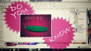 Corel draw smoky effect tutorial