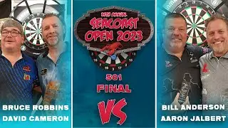 Bruce Robbins & David Cameron vs Aaron Jalbert & Bill Anderson | Doubles 501 Final | Seacoast Open