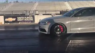 Audi S6 APR Stage 3 1/4 Mile
