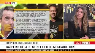 📱 MARCOS GALPER&Iacute;N DEJAR&Aacute; DE SER CEO DE MERCADO LIBRE