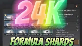 LIFEAFTER | GACHA NEW GEAR LV145 FORMULA WITH ALMOST 24K FORMULA SHARDS!!!