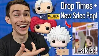 Funko Pop Release Updates With New Sdcc 2022 Leak! | (Hunter X Hunter, My Hero Academia, Fire Force)