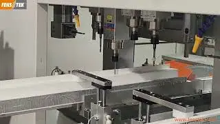 FENSTEK American Type UPVC Profile Cutting & Milling Machining Center#fenstek #machine #upvcprofile