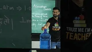 Don't underestimate the atmospheric pressure.#theoryofphysics #atmosphericpressure #anubhavsir