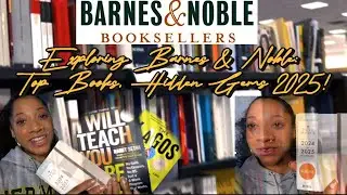 Exploring Barnes & Noble: Top Books, Hidden Gems & Store Tour 2025!