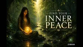 Enchanted Forest River Ambience | Deep Relaxation Meditation Music | Peaceful Earth