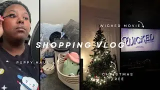 DAY IN MY LIFE🐶🛍️🎄CHRISTMAS SHOPPING VLOG