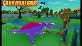 Parkasaurus #4 ~ Spinosaur & Food Courts