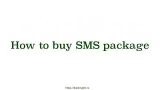 How to buy SMS package