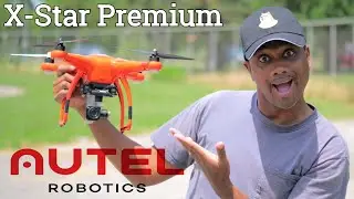 Первый полет премиального дрона Autel X-Star в 2021 году!