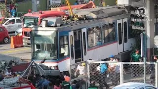MRT 3 derailed, injuries reported