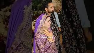 Saba Ibrahim And Khalid Niaz Grand Wedding Reception in Mumbai #khalidniaz #sabaibrahim #ytshorts