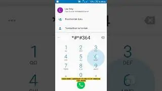 KODE RAHASIA KUNCI JARINGAN LTE ONLY DI ANDROID
