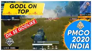 Godlike's Epic Match in PMCO 2020 - Top Position Achieved