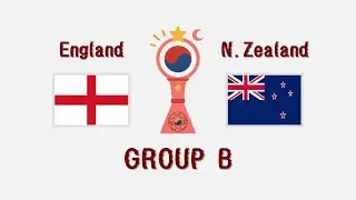 England vs New Zealand | Group B | 7th World Cup South Korea | PES2021