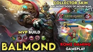 Balmond New Collector Skin God of Mountains Ranked Gameplay by Romz Gaming - MLBB