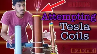 ATTEMPTING TESLA COIL|  STYRISH RODRIGUES
