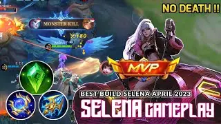 SELENA ROAMING !! EASY ENEMY - BEST BUILD SELENA 2023 - MOBILE LEGENDS